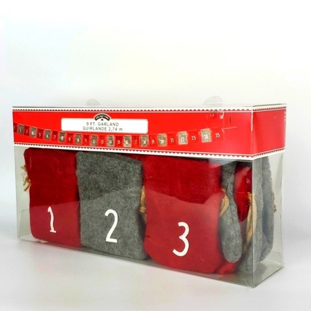Advent Garland 9 Feet Long